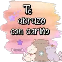 Te
abrazo
con carino
Elorena