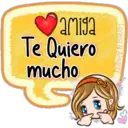 amiga
Te Quiero
mucho
Lorena & Ainarey