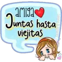 amiga
Juntas hasta
viejitas
S
Lorena & Ainarey