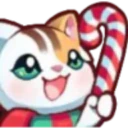 Michi Emotes Navideños ️ 21