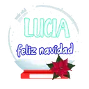 LUCIA feliz navidad