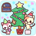 Котенок Рождество 14