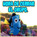 HORA DE CERRAR EL GRUPO