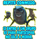 REPITE CONMIGOS GRIS SI ENTRO A UN GRUPO ES PARA PARTICIPAR NO SOLO A MIRAR