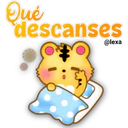 Qué
descanses
@lexa