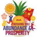 AIA SG - CNY Stickers 4