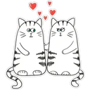 Cats Valentine's ᥫ᭡ Clásica 4