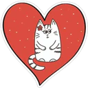 Cats Valentine's ᥫ᭡ Clásica 8