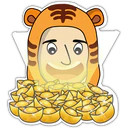 CNY Tiger Sticker Pack [A] 7