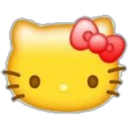 Emoji Kitty Yellow 5