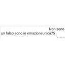 Non sono
un falso sono io emazioneunica75
★ 00:49