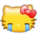 Emoji Kitty Yellow 3