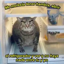 Me molesta tener hambre, abrir
FOS
Diego Paz
el refrigerador y ver q no haya
nada entre tu y yo