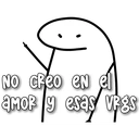 NO Creo eN el
aMOR 9 esas VES
