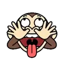 Funny monkey emoji 2  MOV 8