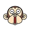 Funny monkey emoji  MOV 19