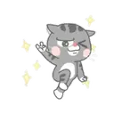 Naughty big grey cat .MOV 10