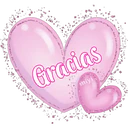 Corazones glitter 17