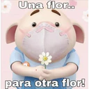 Una flor..
para otra flor!
