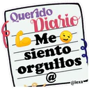 Querido
Diario
Me
siento
orgullos
"@lexa