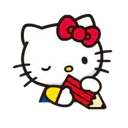 Hello kitty emoji 1 2