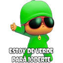 ESTOY DE VERDE
PARÁ JODERTE