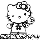 UNOS BALAZOS O QUE?