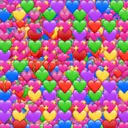 Corazoncito corazón BB 4 6