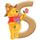 WINNIE POOH ABC FLORES BLANCA AT 15