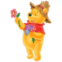 WINNIE POOH ABC FLORES BLANCA AT 22