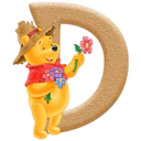 WINNIE POOH ABC FLORES BLANCA AT 10