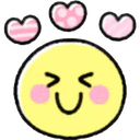 Pink heart emojis 16
