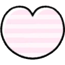 Pink heart emojis 1