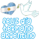 feliz día bermano argentino