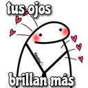 tus ojos
Valentina
brillan más