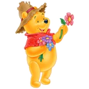 WINNIE POOH ABC FLORES BLANCA AT 13